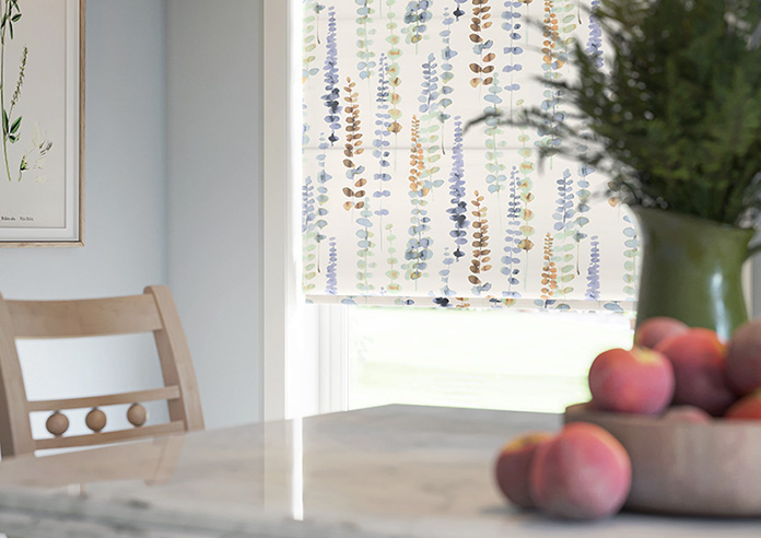 Santa Maria, Marine - Twist&Fit Roman Blind - Image 5